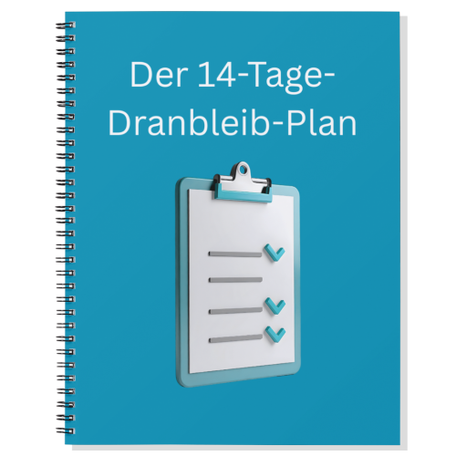 14 Tage-Dranbleib-Plan – Persönlichkeitsentwicklung