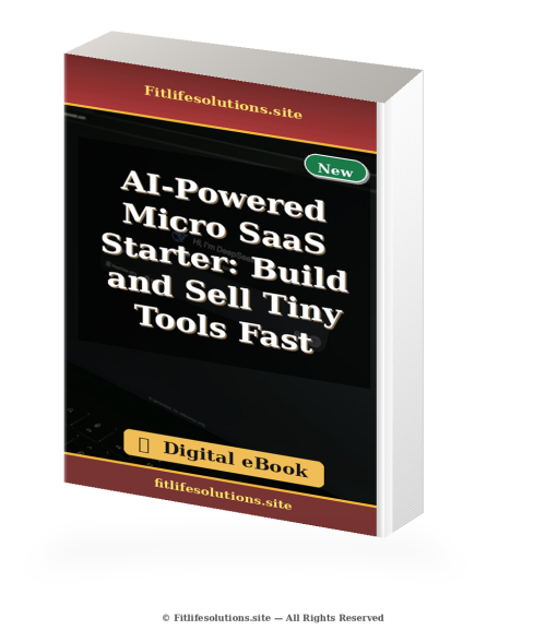 AI-Powered Micro SaaS Starter: Build and Sell Tiny Tools Fast (Digital eBook) – IT & Programmierung