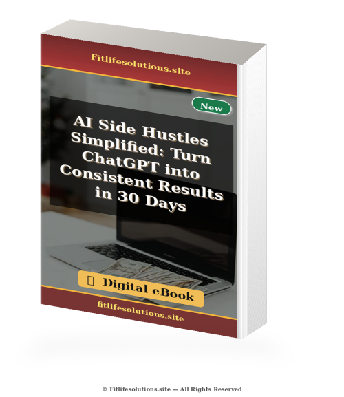 AI Side Hustles Simplified: Turn ChatGPT into Consistent Results in 30 Days (Digital eBook) – Business & Unternehmertum