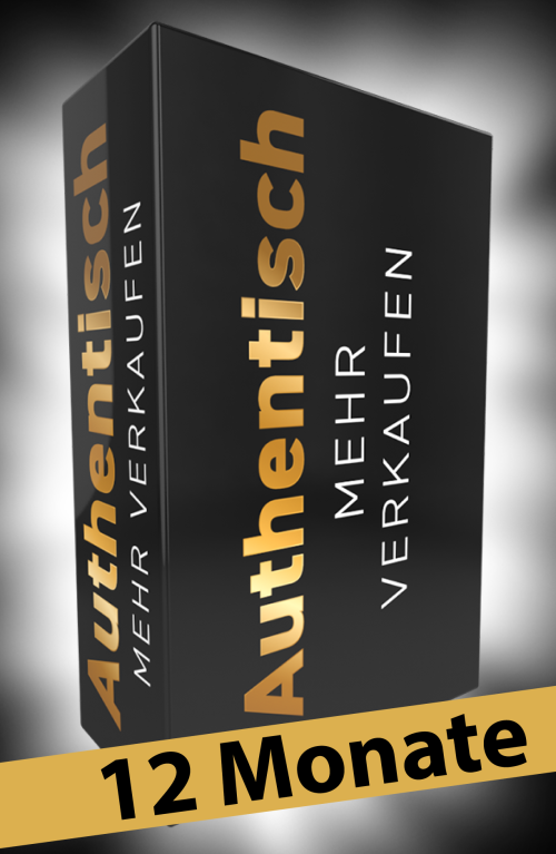 Authentisch mehr verkaufen - 12 Monate Umsetzungs-Mentoring