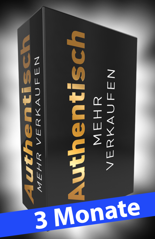 Authentisch mehr verkaufen - 3 Monate Umsetzungs-Mentoring
