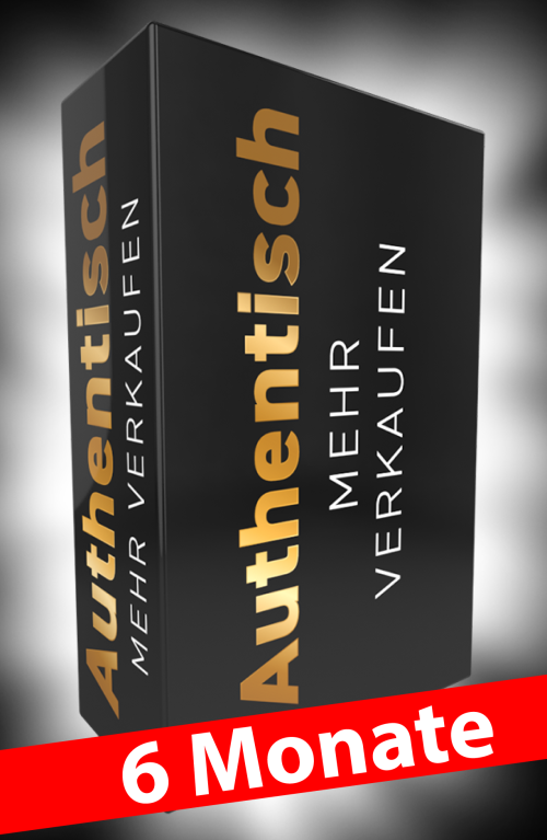 Authentisch mehr verkaufen - 6 Monate Umsetzungs-Mentoring