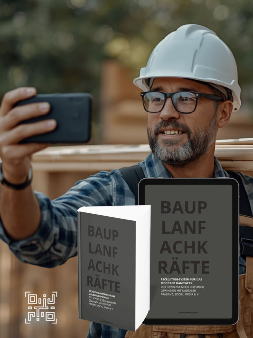 Bauplan Fachkräfte-System + Toolbox für Mitarbeitergewinnung im Handwerk