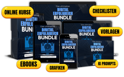 Das ultimative Digital Erfolgreich Bundle – Business & Unternehmertum