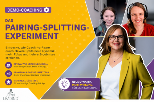 Demo Coaching: Das Pairing-Splitting-Experiment – Tierpflege