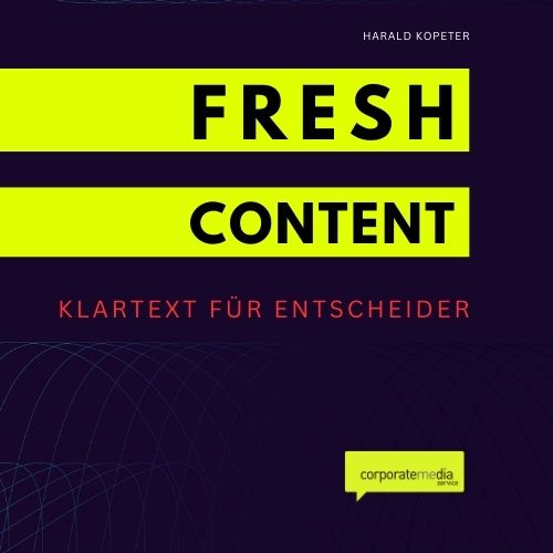 FRESH CONTENT 005: Video- / Hörbuch | Workbook – Online-Marketing