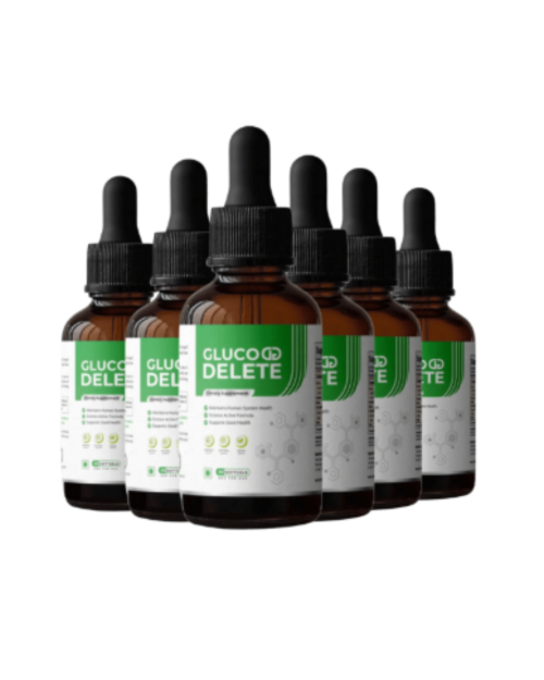 GlucoDelete (6 Bottles) – Fitness & Gesundheit