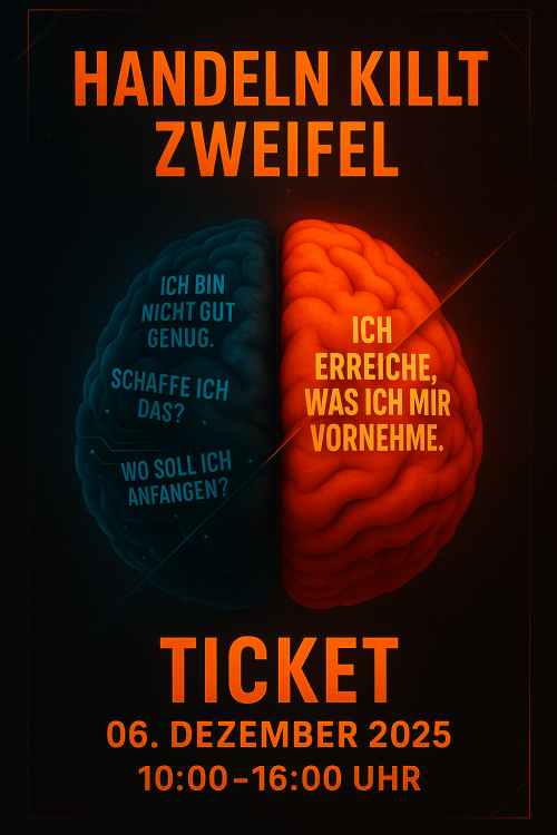 Handeln killt Zweifel Summit - Standard Ticket – Persönlichkeitsentwicklung