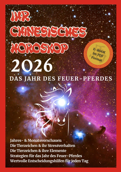 Ihr Chinesisches Horoskop 2026 (E-Book) – Esoterik & Spiritualität