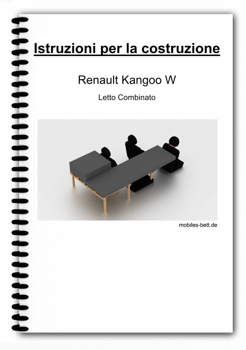 Letto combinato Renault Kangoo W
