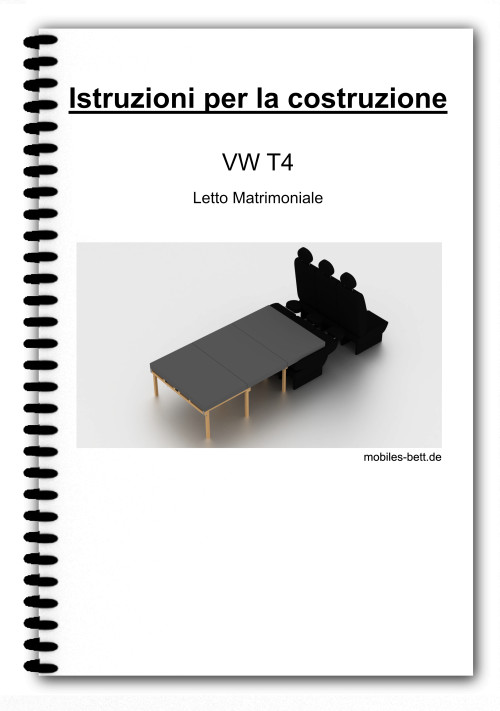 Letto matrimoniale VW T4