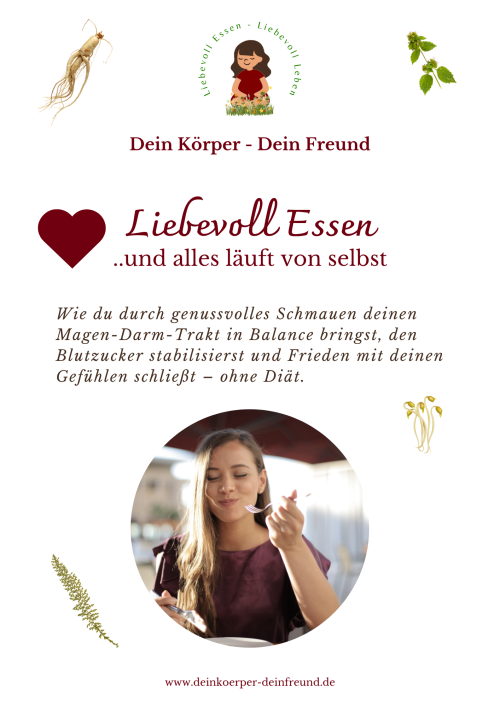 Liebevoll Essen - Dein E-Book – Abnehmen & Ernährung