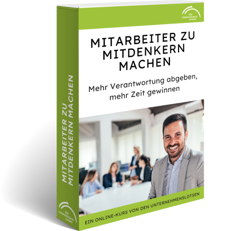 Onlinekurs: Mitarbeiter zu Mitdenkern machen (1 Jahr Zugang)
