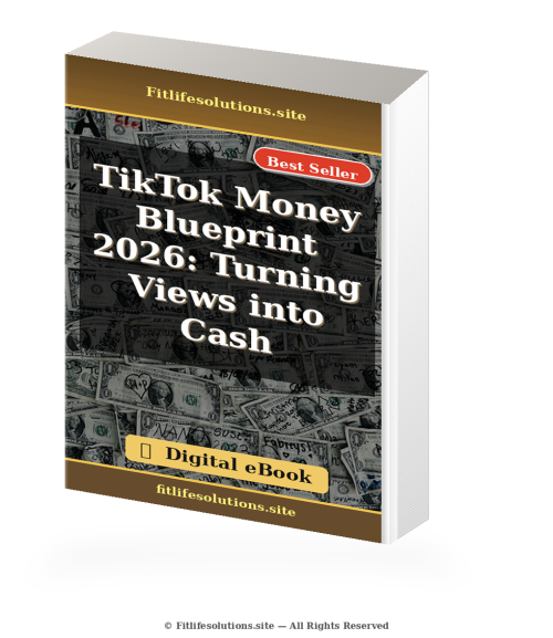 TikTok Money Blueprint 2026: Turning Views into Cash (Digital eBook) – Online-Marketing