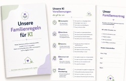 Unsere Familienregeln für KI – Kinder & Familie