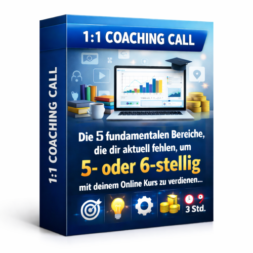 Coaching Call (3 Stunden) – Business & Unternehmertum